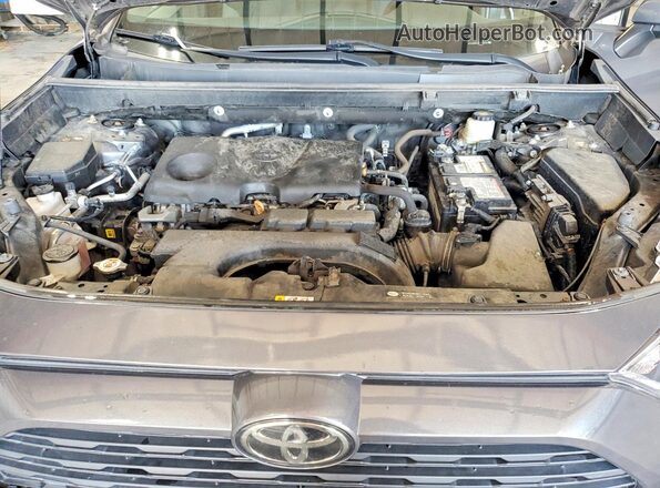 2T3W1RFVXMW119223 2021 TOYOTA RAV4 Gray Engine compartment view