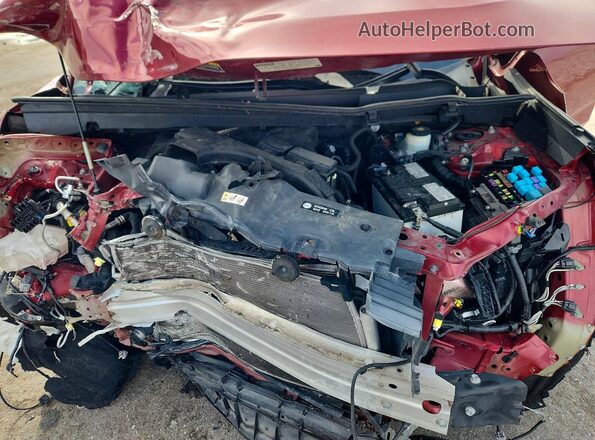 2T3W1RFVXMW175517 2021 TOYOTA RAV4 Red Вид підкапотного простору