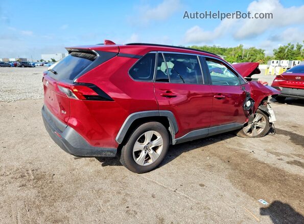 2T3W1RFVXMW175517 2021 TOYOTA RAV4 Red Задня права чверть