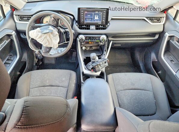 2T3W1RFVXMW175517 2021 TOYOTA RAV4 Red Вид панелі приладів