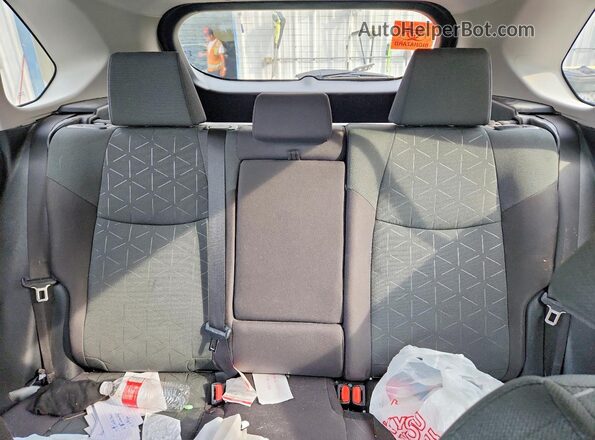 2T3W1RFVXRC277313 2024 TOYOTA RAV4 White Rear seats view
