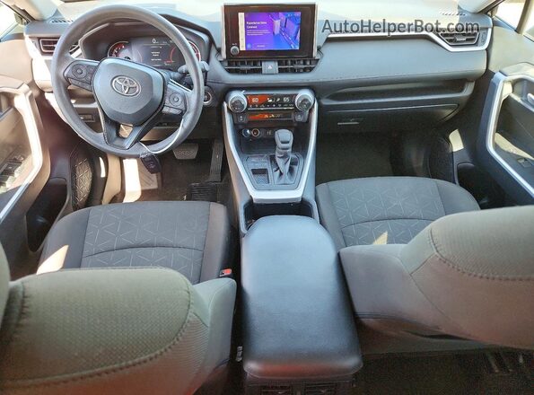 2T3W1RFVXRW325696 2024 TOYOTA RAV4 Черный Вид панели приборов