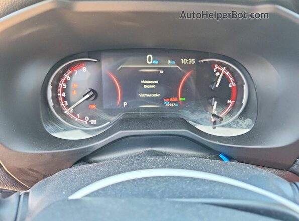 2T3W1RFVXRW325696 2024 TOYOTA RAV4 Черный Вид щитка приборов