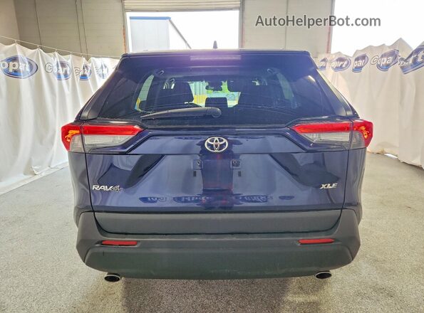 2T3W1RFVXRW338402 2024 TOYOTA RAV4 Blue Rear view