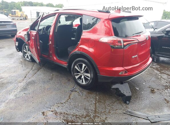2T3WFREV0GW237191 2016 TOYOTA RAV4 Red უკანა მარცხენა