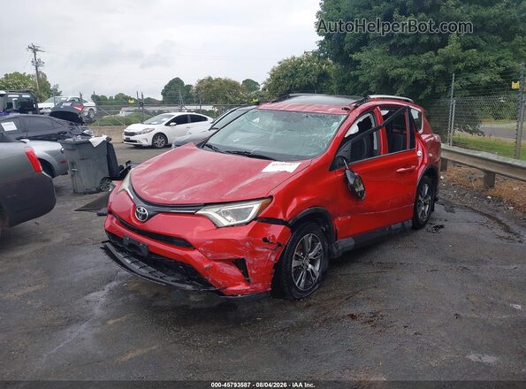 2T3WFREV0GW237191 2016 TOYOTA RAV4 Red წინა ხედი