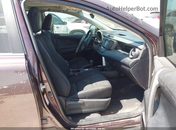 2T3WFREV0HW387657 2017 TOYOTA RAV4 Purple წინა სალონის ხედი