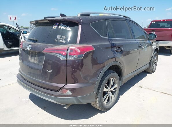 2T3WFREV0HW387657 2017 TOYOTA RAV4 Purple უკანა მარჯვენა