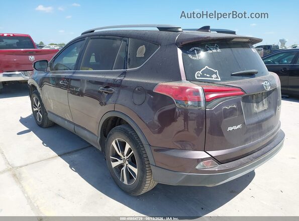 2T3WFREV0HW387657 2017 TOYOTA RAV4 Purple უკანა მარცხენა