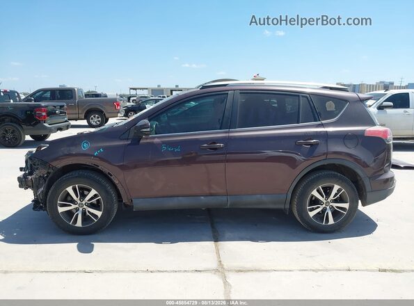 2T3WFREV0HW387657 2017 TOYOTA RAV4 Purple 