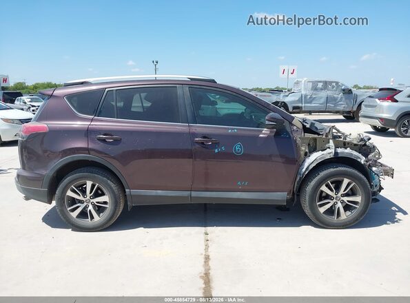 2T3WFREV0HW387657 2017 TOYOTA RAV4 Purple სალონის 360-გრადუსიანი ხედი