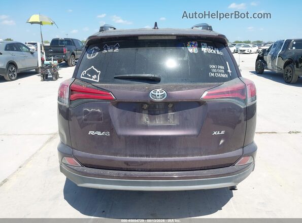 2T3WFREV0HW387657 2017 TOYOTA RAV4 Purple 