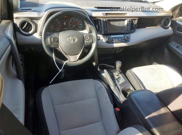 2T3WFREV0HW387853 2017 TOYOTA RAV4 Black Vista del salpicadero