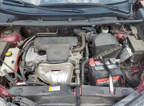 2T3WFREV0JW432375 2018 TOYOTA RAV4 Burgundy Widok wnętrza z tyłu