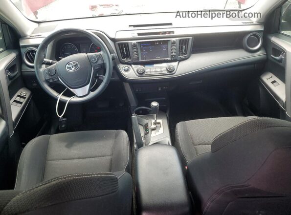 2T3WFREV0JW432375 2018 TOYOTA RAV4 Burgundy Widok deski rozdzielczej