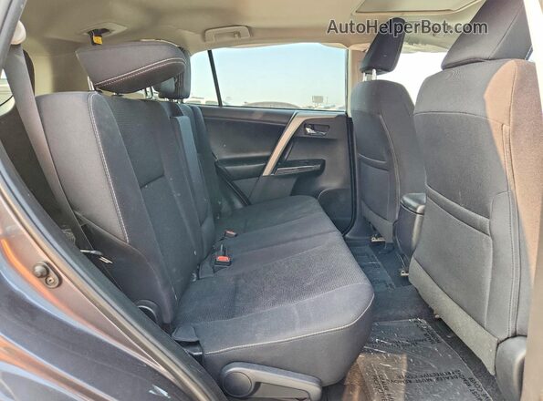 2T3WFREV0JW439827 2018 TOYOTA RAV4 Charcoal Հետևի նստատեղերի տեսք