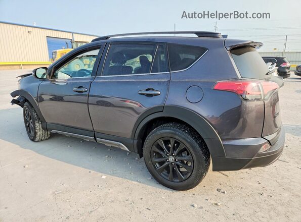 2T3WFREV0JW439827 2018 TOYOTA RAV4 Charcoal Հետևի ձախ