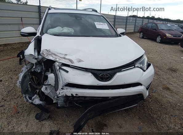 2T3WFREV0JW474898 2018 TOYOTA RAV4 White ხელსაწყოთა პანელის ხედი