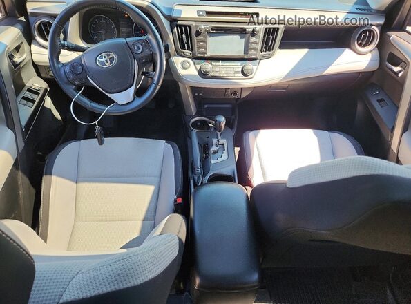 2T3WFREV0JW491149 2018 TOYOTA RAV4 Charcoal Առջևի վահանակի տեսք
