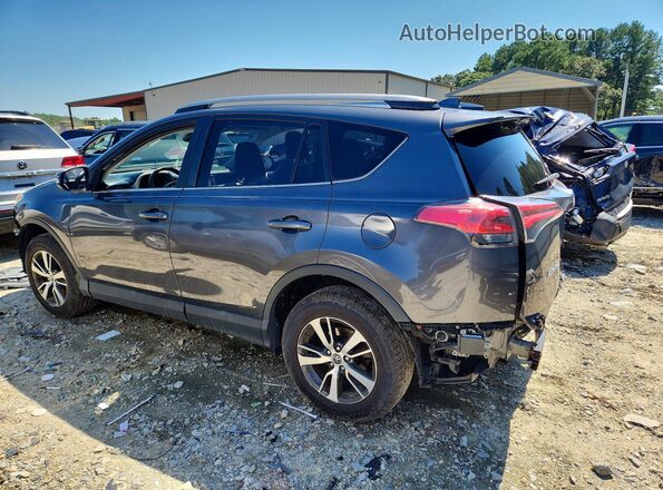 2T3WFREV0JW491149 2018 TOYOTA RAV4 Charcoal Հետևի ձախ