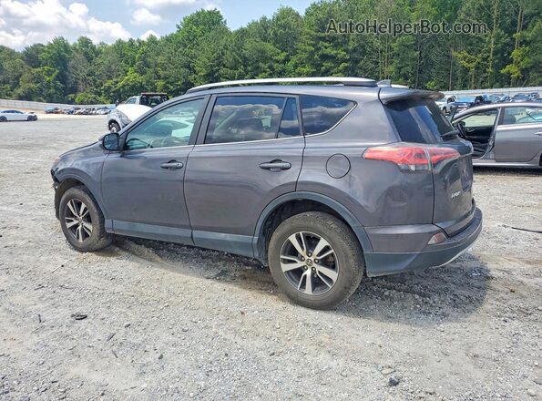 2T3WFREV1GW280213 2016 TOYOTA RAV4 Gray Rear left