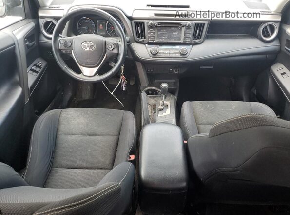 2T3WFREV1GW280213 2016 TOYOTA RAV4 Gray Dashboard view