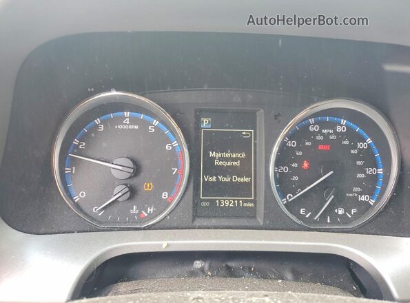 2T3WFREV1GW280213 2016 TOYOTA RAV4 Gray Instrument cluster view