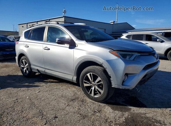 2T3WFREV1GW296511 2016 TOYOTA RAV4 Silver Instrument cluster view