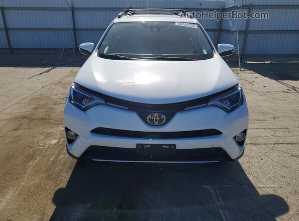2T3WFREV1HW400397 2017 TOYOTA RAV4 White Widok z przodu