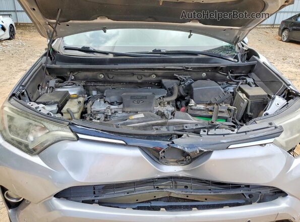 2T3WFREV1HW403879 2017 TOYOTA RAV4 Серебряный Вид подкапотного пространства