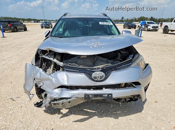 2T3WFREV2HW342865 2017 TOYOTA RAV4 Silver Դիմացի տեսք