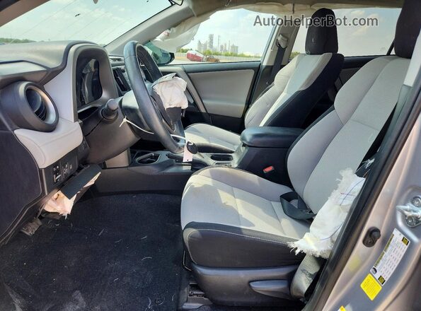 2T3WFREV2HW342865 2017 TOYOTA RAV4 Silver Սալոնի դիմացի տեսք