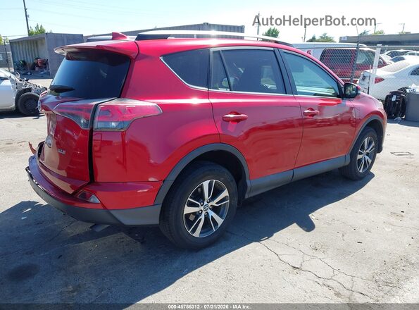 2T3WFREV2HW371234 2017 TOYOTA RAV4 Red Tył prawy