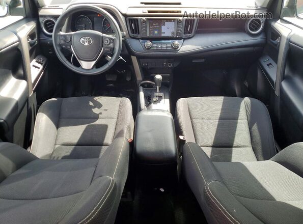 2T3WFREV2HW380273 2017 TOYOTA RAV4 White Dashboard view