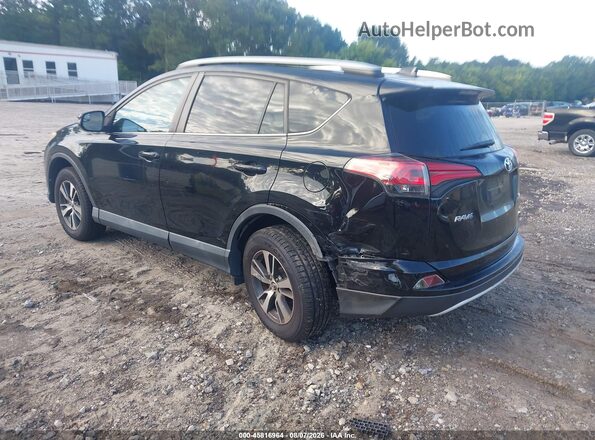 2T3WFREV3GW290029 2016 TOYOTA RAV4 Black Задня ліва чверть