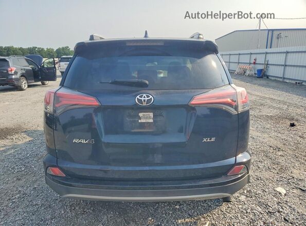 2T3WFREV4HW394434 2017 TOYOTA RAV4 Синий Вид сзади