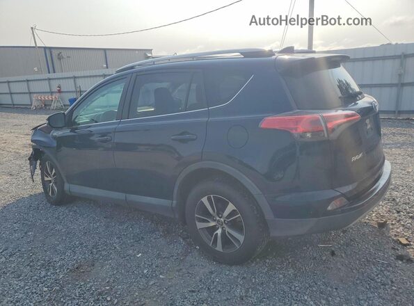 2T3WFREV4HW394434 2017 TOYOTA RAV4 Синий Задняя левая четверть