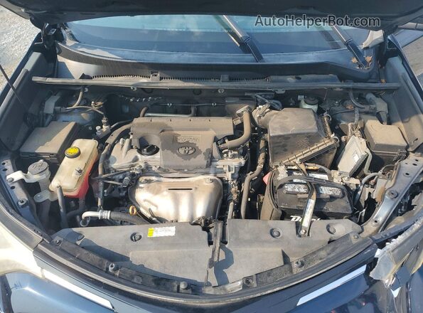 2T3WFREV4HW394434 2017 TOYOTA RAV4 Синий Вид подкапотного пространства