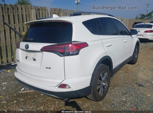 2T3WFREV4HW404864 2017 TOYOTA RAV4 White უკანა მარჯვენა