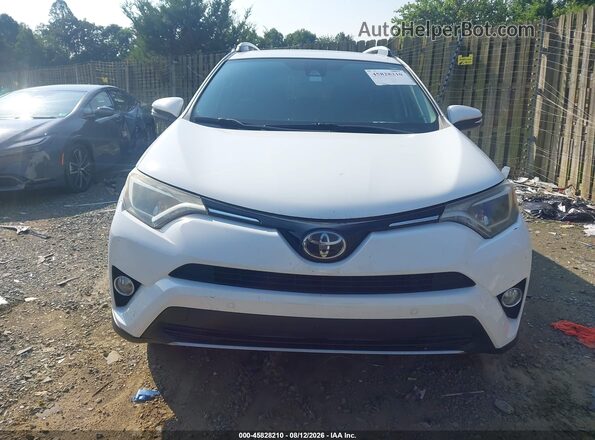 2T3WFREV4HW404864 2017 TOYOTA RAV4 White წინა ხედი