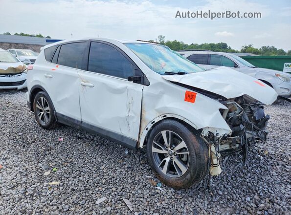 2T3WFREV4JW430824 2018 TOYOTA RAV4 White Передня права чверть