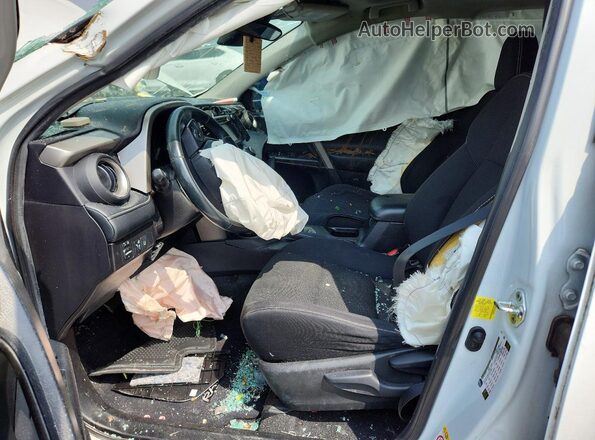2T3WFREV4JW430824 2018 TOYOTA RAV4 White Вид салону спереду