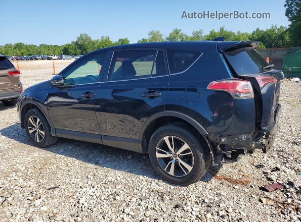 2T3WFREV4JW476282 2018 TOYOTA RAV4 Black Trasero izquierdo