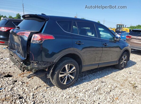 2T3WFREV4JW476282 2018 TOYOTA RAV4 Black Trasero derecho