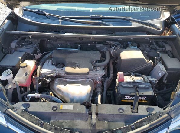 2T3WFREV4JW476282 2018 TOYOTA RAV4 Black Vista del compartimento del motor