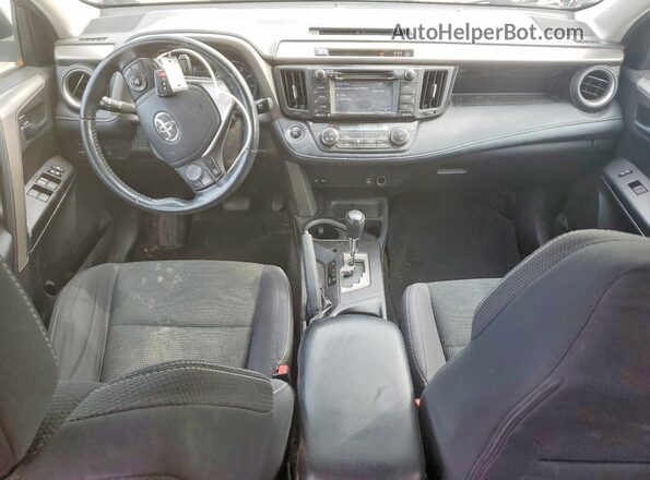 2T3WFREV4JW488299 2018 TOYOTA RAV4 Gray Առջևի վահանակի տեսք