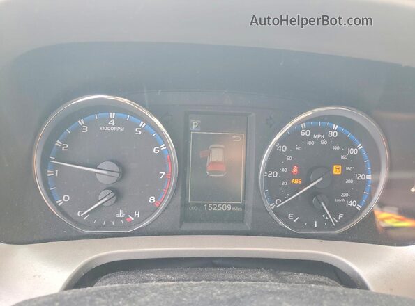 2T3WFREV5GW242600 2016 TOYOTA RAV4 Black Instrument cluster view