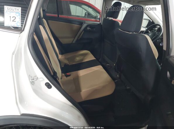 2T3WFREV6HW321436 2017 TOYOTA RAV4 White Vista de la etiqueta del VIN