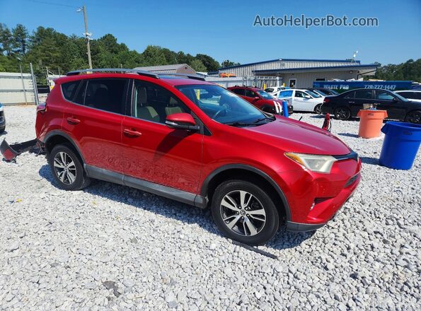 2T3WFREV6HW385492 2017 TOYOTA RAV4 Red წინა მარჯვენა