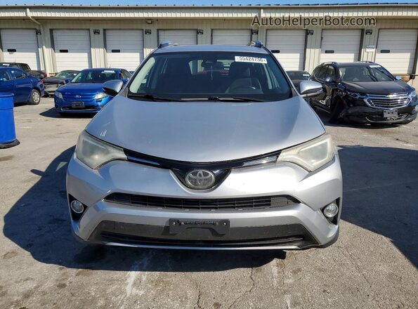 2T3WFREV6JW459967 2018 TOYOTA RAV4 Silver Вид спереду